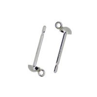 Pt900 PE (0.8X11.5) 3mm���ۃu���s�A�X�|�X�g